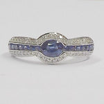 Sapphire & Diamond Ring