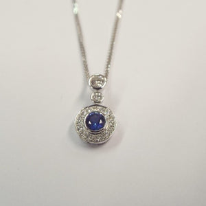 Sri Lankan Sapphire & Diamonds